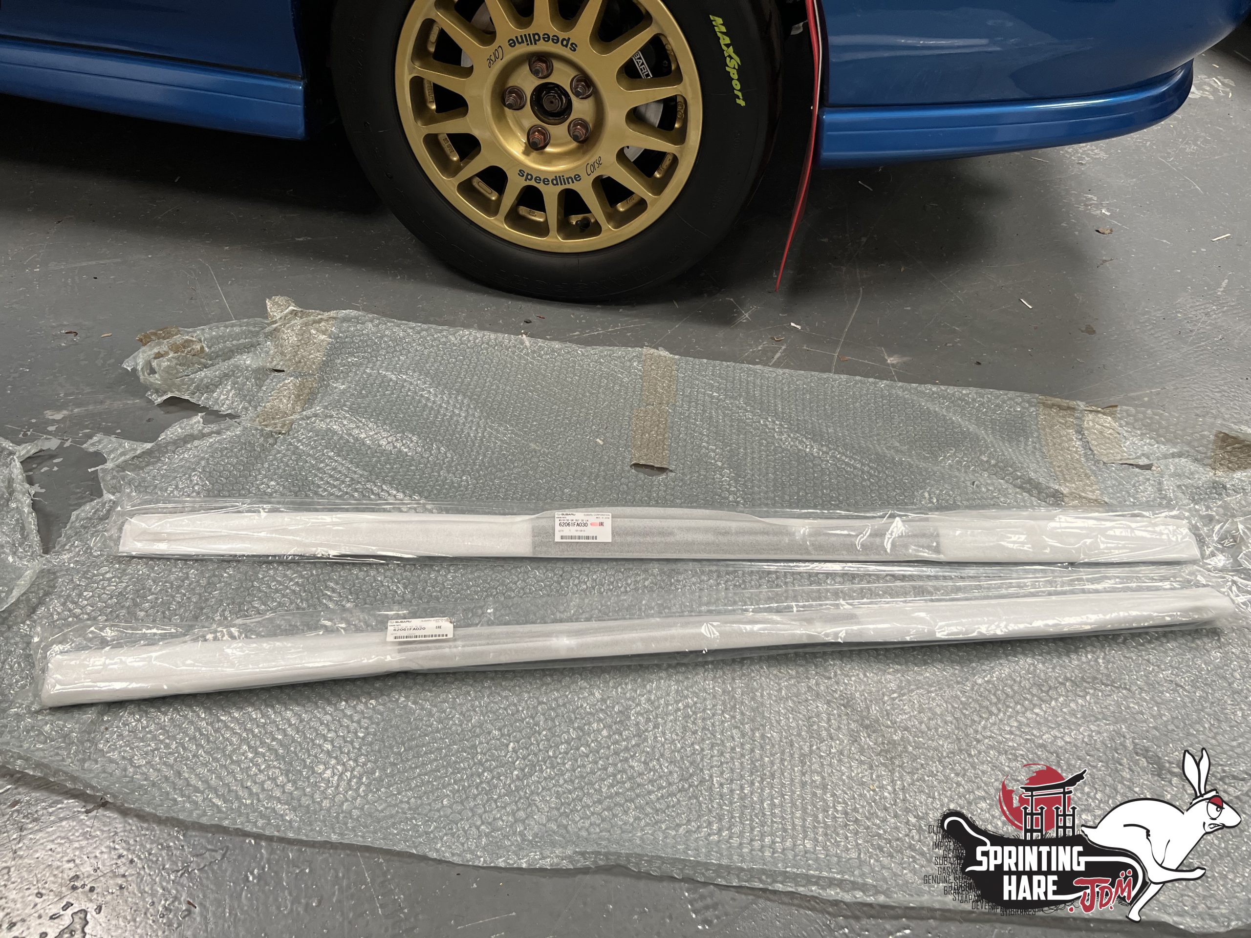 IPC Black Side Skirt Trim Seal Kit For Subaru Impreza 92-00 WRX STi RA – SBO2223