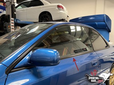 SH-JDM Subaru Impreza 92-00 2 Door / Type R Door Weather Strip Pair